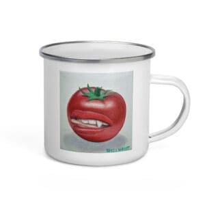 E.C. cc. Nightshade Enchantment. Enamel Mug