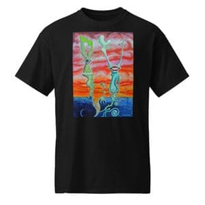 BTC. Wearable Art. Exquisite Dusk. DryBlend® T-Shirt