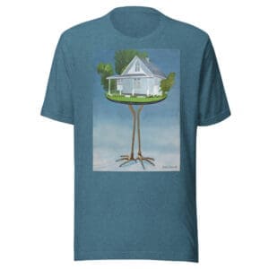 T.O.F. Wearable Art. Meret Oppenheim Gothic. Unisex t-shirt