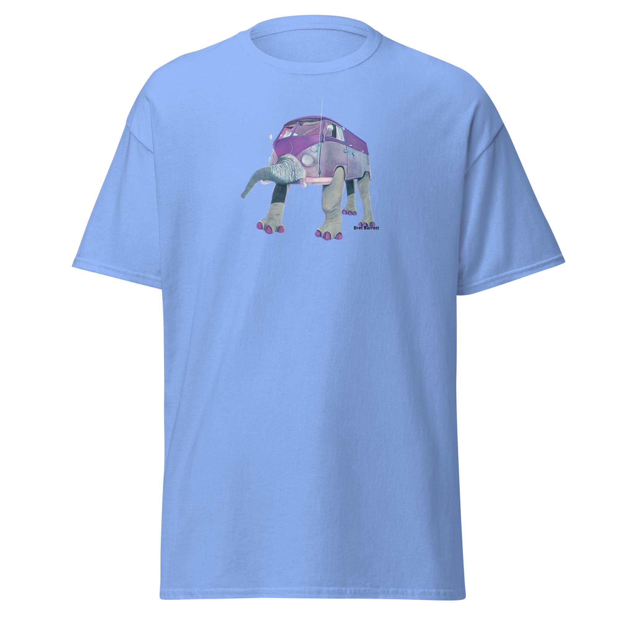 T.O.F. Wearable Art. Pink Vanelephant. Unisex classic tee - Image 6