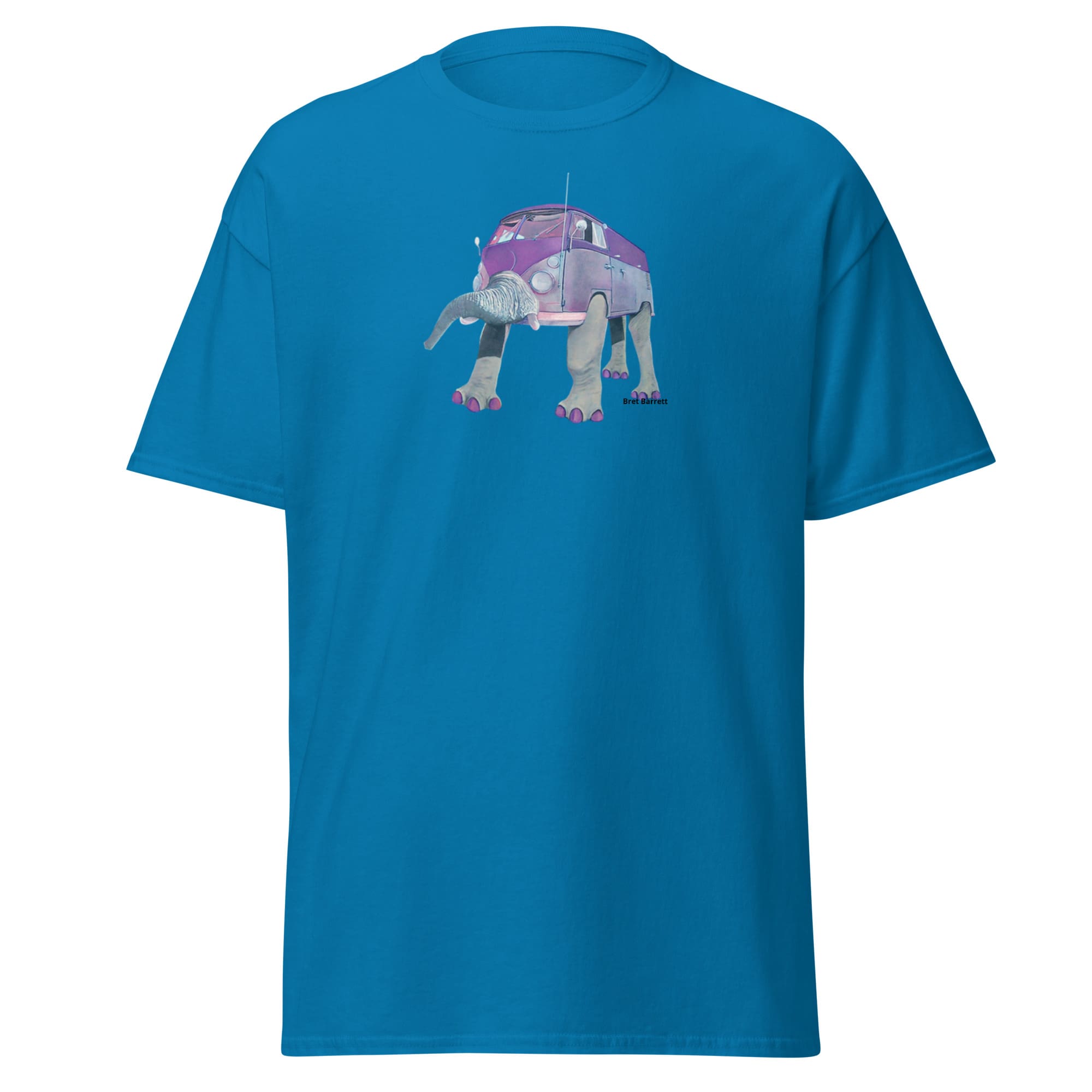 T.O.F. Wearable Art. Pink Vanelephant. Unisex classic tee - Image 5