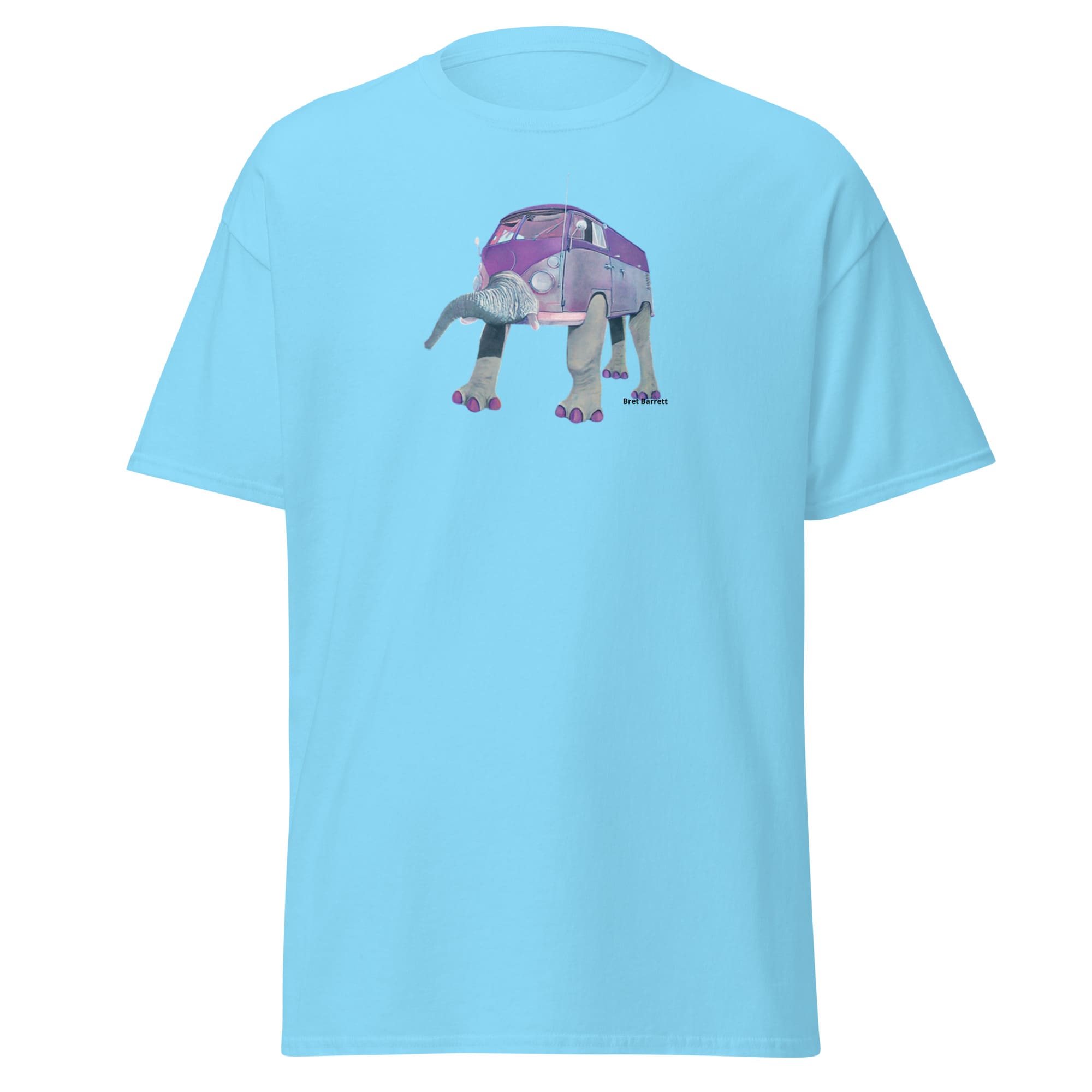 T.O.F. Wearable Art. Pink Vanelephant. Unisex classic tee - Image 12