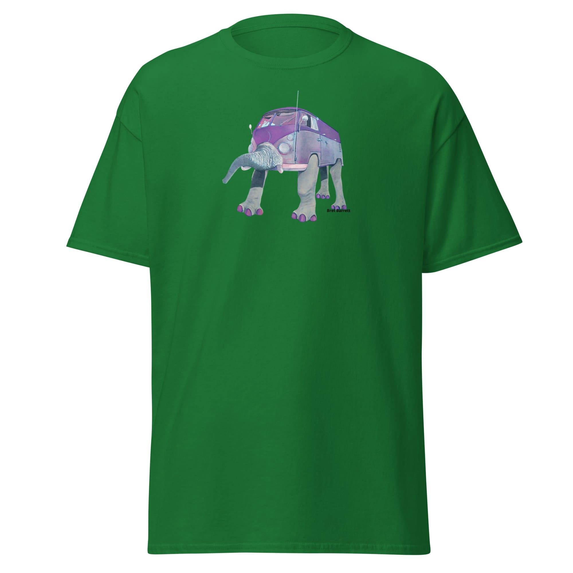 T.O.F. Wearable Art. Pink Vanelephant. Unisex classic tee - Image 4