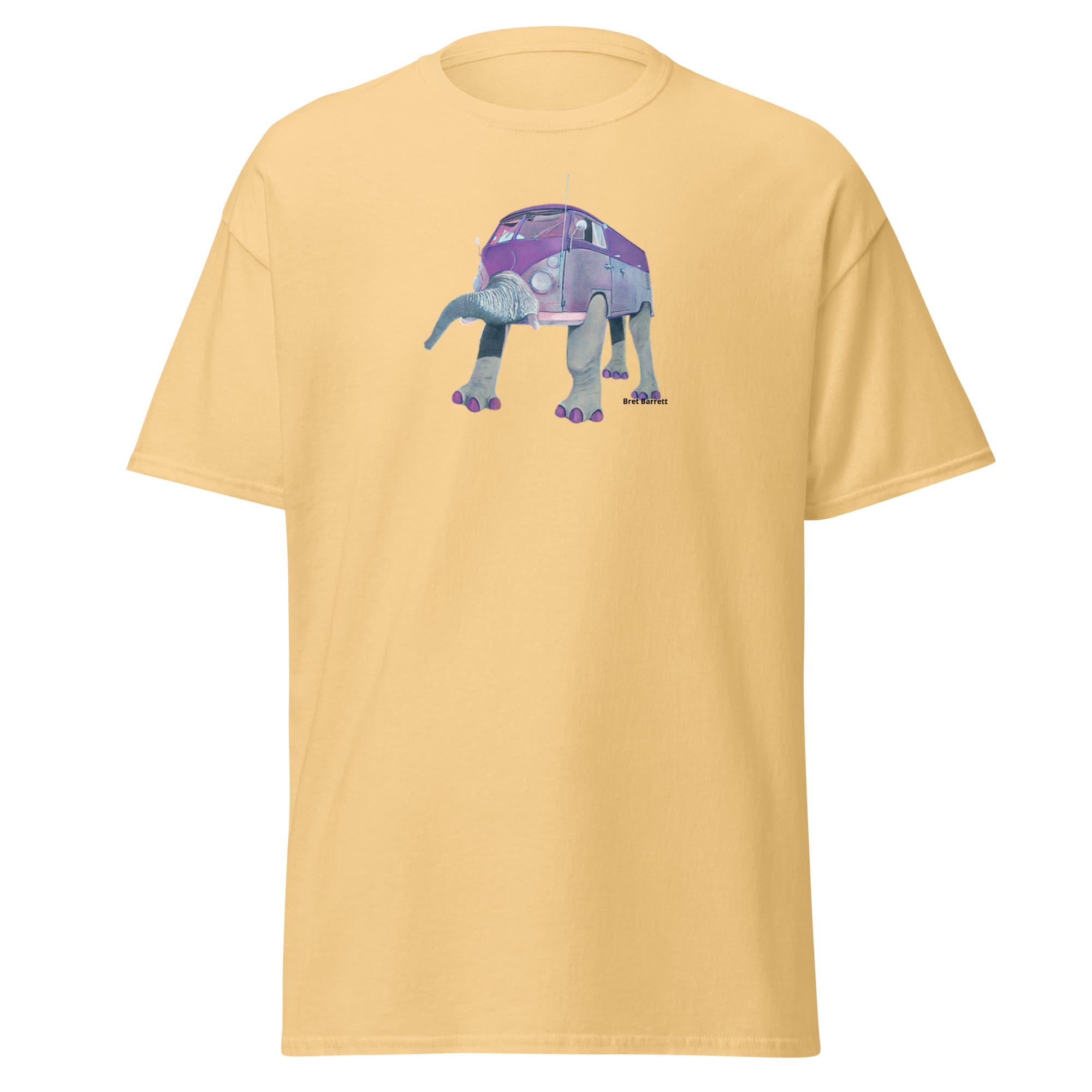 T.O.F. Wearable Art. Pink Vanelephant. Unisex classic tee - Image 16